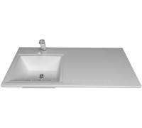 Раковина-столешница Marko Марсал 100 левая белый 5212100