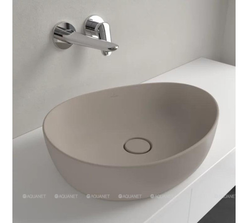 Раковина накладная Villeroy & Boch Antao 510x400x146 мм Almond 4A7351AM