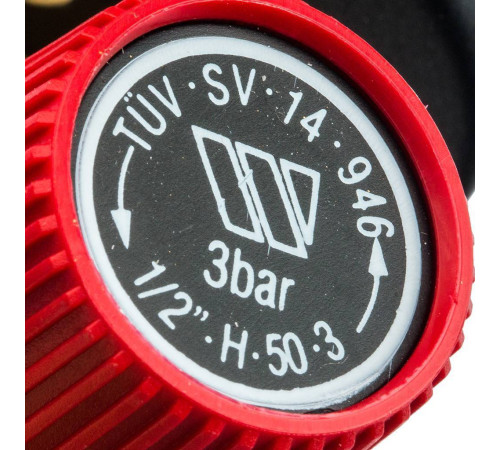 Предохранительный клапан с манометром Watts SVM 30-1/2 3 бар 10004648