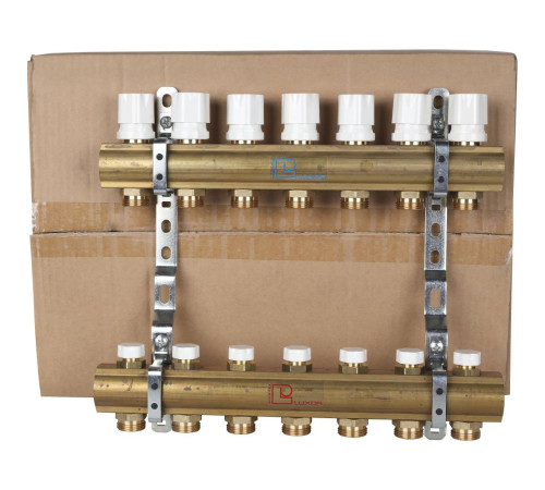 Коллекторная группа LUXOR CD 468/7 1 x 3/4 EK на 7 выходов 15552707