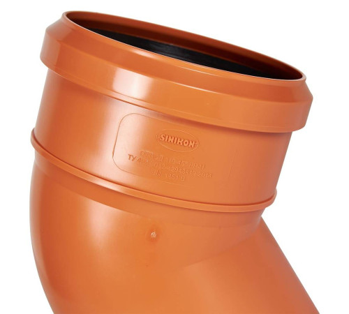 Отвод Sinikon Универсал 110 мм 45° 504053.U