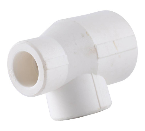 Тройник переходной Kalde 32х20х20 мм белый 3212-tio-322020