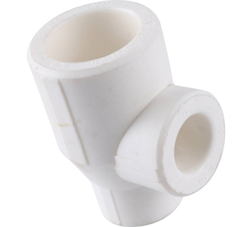 Тройник переходной Kalde 32х20х20 мм белый 3212-tio-322020