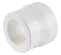 Муфта переходная Kalde 90х75 мм полипропиленовая под сварку белая 3212-rdc-907500