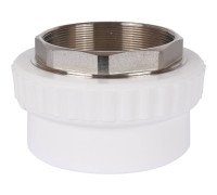Муфта комбинированная Kalde 110x4 ВР под шестигранник полипропиленовая 3222-nfo-110406