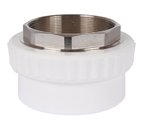 Муфта комбинированная Kalde 110x4 ВР под шестигранник полипропиленовая 3222-nfo-110406