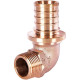 Угольник-переходник REHAU RAUTITAN RX+ 32-R 3/4 наружная резьба бронза 14563511001