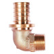 Угольник-переходник REHAU RAUTITAN RX+ 32-R 3/4 наружная резьба бронза 14563511001