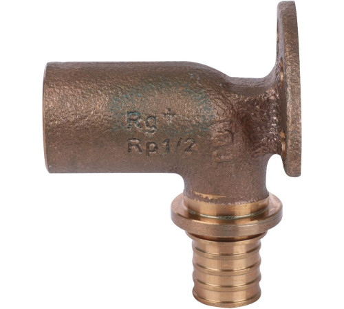 Угольник настенный REHAU RAUTITAN RX+ с внутренней резьбой 20-Rp 1/2 длинный 59 мм 14563721001