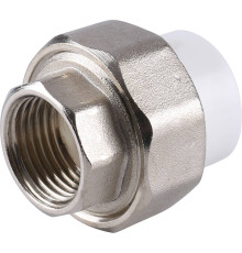 Муфта разъемная Kalde 20х1/2 внутренняя резьба белая 3252-tuf-200b00