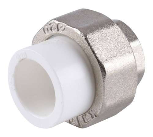 Муфта разъемная Kalde 20х1/2 внутренняя резьба белая 3252-tuf-200b00