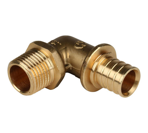 Угольник-переходник STOUT 20х1/2 с наружной резьбой аксиальный SFA-0005-002012