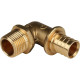 Угольник-переходник STOUT 20х1/2 с наружной резьбой аксиальный SFA-0005-002012