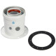 Адаптер дымохода STOUT коаксиальный вертикальный DN 60/100 для Bosch/Buderus SCA-6010-240100