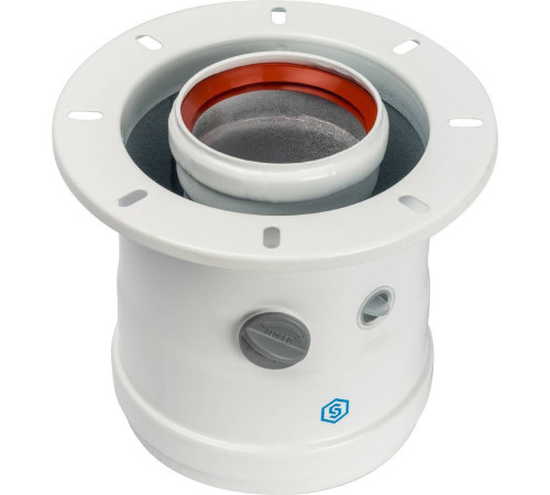 Адаптер дымохода STOUT коаксиальный вертикальный DN 60/100 для Bosch/Buderus SCA-6010-240100