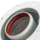Адаптер дымохода STOUT коаксиальный вертикальный DN 60/100 для Bosch/Buderus SCA-6010-240100