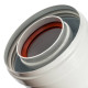 Адаптер дымохода STOUT коаксиальный вертикальный DN 60/100 для Bosch/Buderus SCA-6010-240100