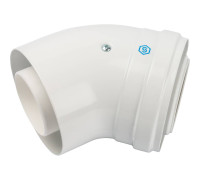 Угол конденсационный STOUT 45° DN60/100 PP-FE SCA-8610-000045