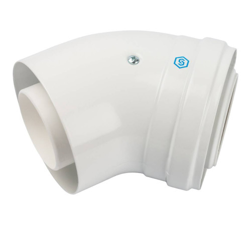 Угол конденсационный STOUT 45° DN60/100 PP-FE SCA-8610-000045