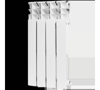 Радиатор алюминиевый ROMMER Plus 500 4 секции боковое подключение RAL 9016 RAL-3210-050004