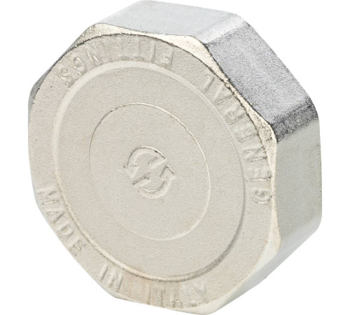 Заглушка STOUT никелированная ВР 2 SFT-0027-000002