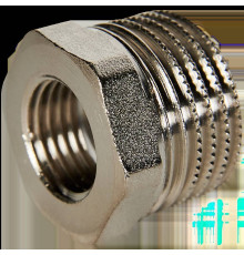 Футорка никелированная STOUT 1/2x1/4 SFT-0029-001214