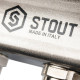 Коллектор из нержавеющей стали STOUT с расходомерами 2 выхода SMS 0917 000002