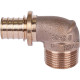 Угольник-переходник REHAU RAUTITAN RX+ 20-R 3/4 наружная резьба бронза 14563491001