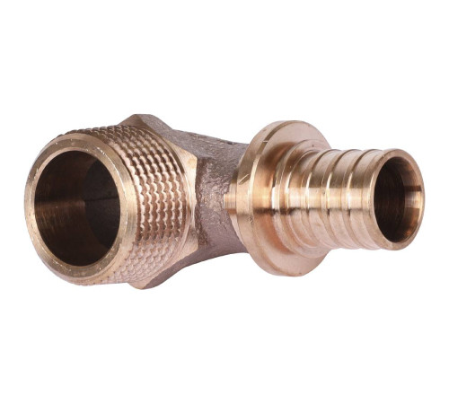 Угольник-переходник REHAU RAUTITAN RX+ 20-R 3/4 наружная резьба бронза 14563491001
