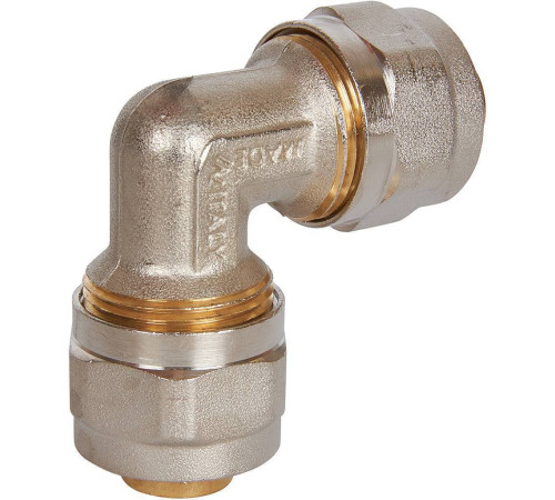 Угольник STOUT 90° 20х20 мм для металлопластиковых труб винтовой SFS-0003-002020