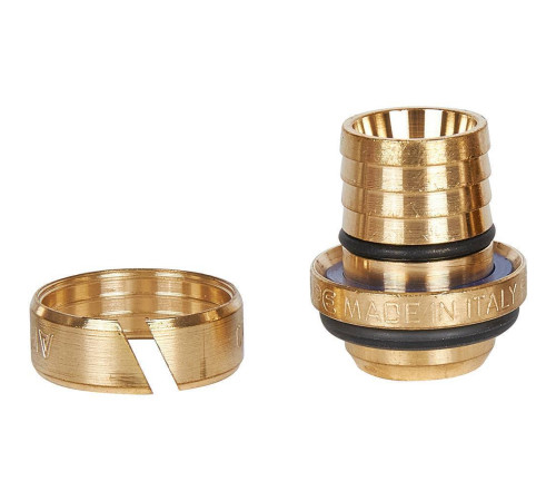 Тройник-переходник обжимной STOUT с наружной резьбой 20х1/2х20 SFS-0011-001220