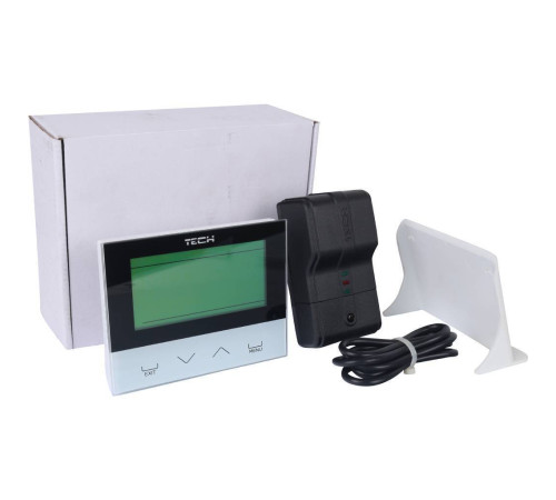 Терморегулятор комнатный беспроводной TECH ST-292 v2 черный ST-292 v2