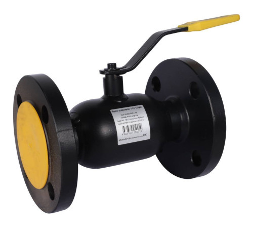 Кран шаровой стальной BROEN КШТ 11с10фт DN 40 PN 16 фланцевый 9459442