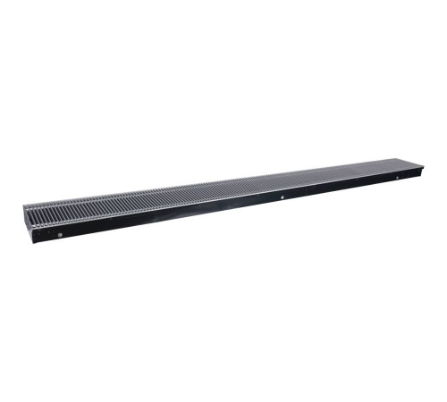 Конвектор внутрипольный STOUT SCQ 75х240х2500 мм с роликовой решеткой SCQ-1100-0724250