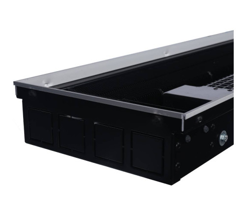 Конвектор внутрипольный STOUT SCQ 75х240х2500 мм с роликовой решеткой SCQ-1100-0724250