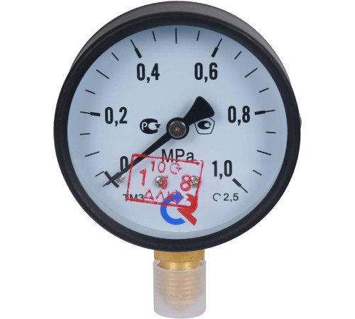 Манометр общетехнический РОСМА ТМ-310Р.00 0-1 МПа G1/4 радиальный 63 мм 00000008920