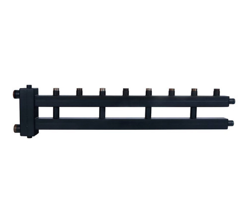 Коллектор с гидроразделителем ROMMER рядный 4+1 контура RDG-0018-014045