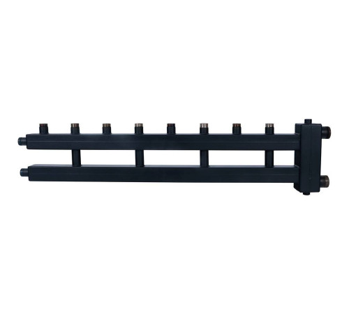 Коллектор с гидроразделителем ROMMER рядный 4+1 контура RDG-0018-014045