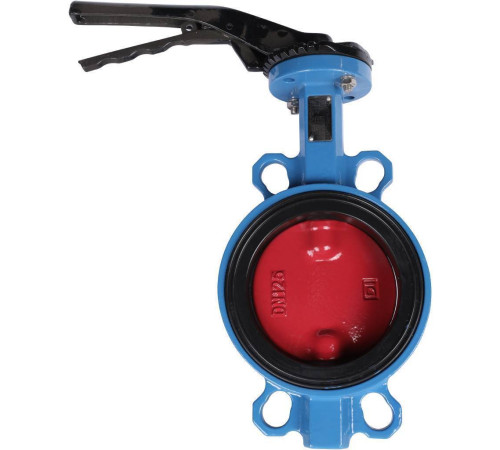 Затвор дисковый поворотный Tecofi VPI4448 DN 125 PN 16 межфланцевый с ручкой VPI4448-02EP0125