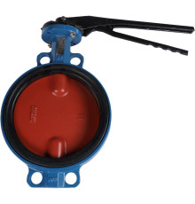 Затвор дисковый поворотный Tecofi VPI4448 DN 250 PN 16 межфланцевый с ручкой VPI4448-02EP0250