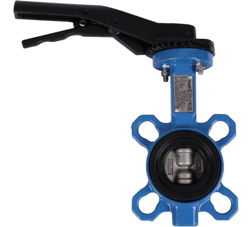 Затвор дисковый поворотный Tecofi VPI4449 DN 40 PN 16 межфланцевый диск нержавеющая сталь VPI4449-02EP0040