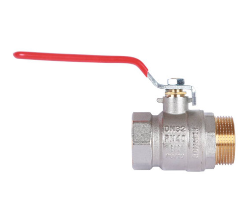 Кран шаровой ROMMER 1 1/4 ВР/НР ручка рычаг RBV-0002-0210332