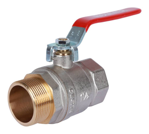 Кран шаровой ROMMER 1 1/2 ВР/НР ручка рычаг RBV-0002-0210340