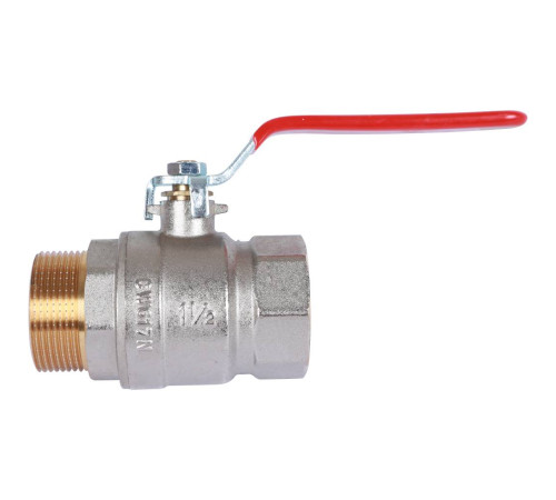 Кран шаровой ROMMER 1 1/2 ВР/НР ручка рычаг RBV-0002-0210340