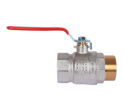 Кран шаровой ROMMER 1 1/2 ВР/НР ручка рычаг RBV-0002-0210340