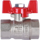 Кран шаровой ROMMER 1/2 ВР/ВР ручка бабочка RBV-0003-0110215