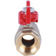 Кран шаровой ROMMER 1/2 ВР/ВР ручка бабочка RBV-0003-0110215