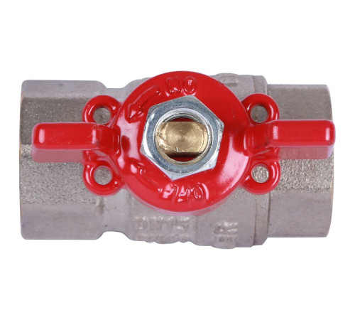 Кран шаровой ROMMER 1/2 ВР/ВР ручка бабочка RBV-0003-0110215