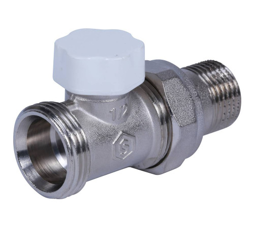 Клапан запорно-балансировочный STOUT SVL прямой 1/2 x 3/4 EK SVL-1196-000015