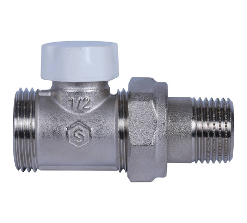 Клапан запорно-балансировочный STOUT SVL прямой 1/2 x 3/4 EK SVL-1196-000015